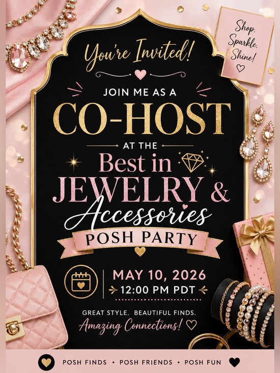Jewelry - THANK YOU everyone joining the party, your support & shares truly appreciated❣️